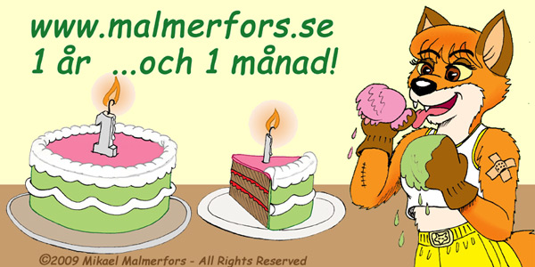 www.malmerfors.se - 1 year and 1 month on the Internet!